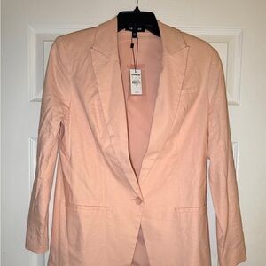 Express Women’s Linen Pink Blazer
